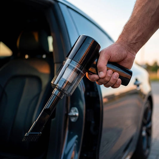 Portable Car Vacuum Cleaner - High Power Suction Handheld Vacuum for Car & Home